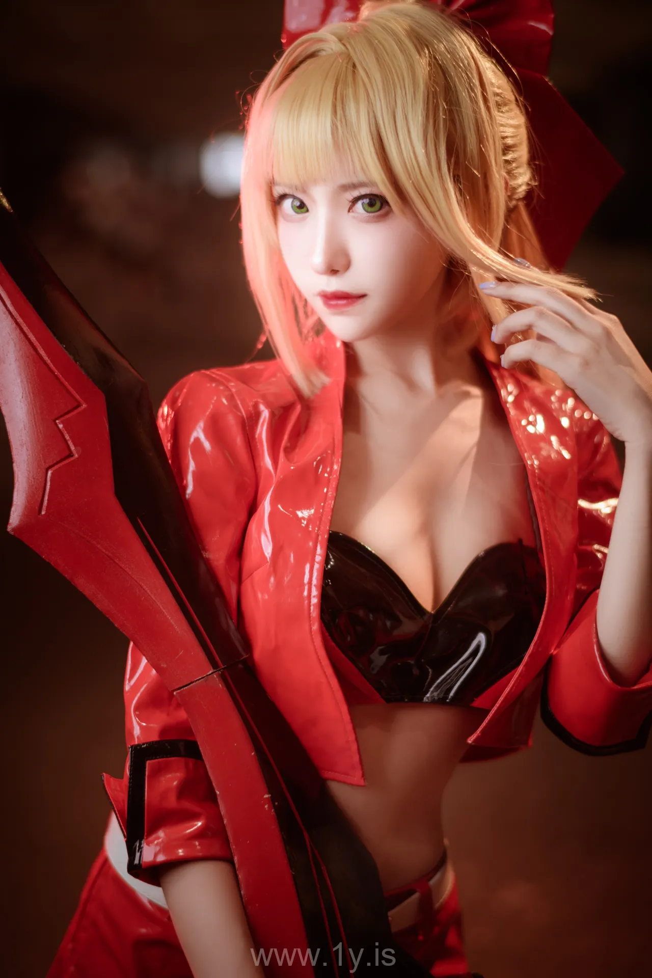 Coser@Shika小鹿鹿 NO.039 Stunning & Elegant Asian Babe 尼禄赛车